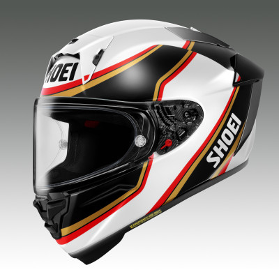 【ふるさと納税】SHOEI「X-Fifteen RAINEY(WHITE/BLACK)」L PFSチケット付き【配送不可地域:離島・沖縄県】【1744731】|茨城県稲敷市