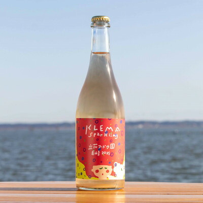 【ふるさと納税】KLEMA Sparkling 立花ブドウ園 巨峰 2025 750ml×1本【1709847】