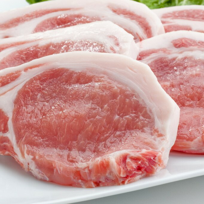 【ふるさと納税】豚ロース(130g×6枚)・豚ヒレ(40g×10枚)セット 鉾田市産豚肉|茨城県鉾田市
