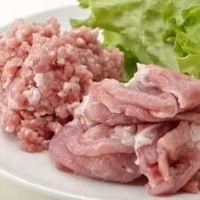 鉾田市産豚肉セット 鉾田市産豚肉 挽肉 切り落とし 合計2kg ジューシー 万能豚肉 送料無料