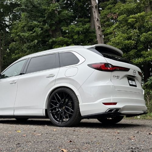 【ふるさと納税】MAZDA マツダ CX-80 エアロオーバーワイドフェンダー ディーゼルハイブリッド車／PHEV車専用　※フロント：ダックスガーデンフロントアンダースポイラー/リア：メーカーオプションリアアンダーガーニッシュ（K50AV49C0）装着車用｜茨城県鉾田市