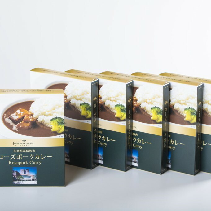 ふるさと納税 No 572 鹿島セントラルホテル特製ローズポークレトルトカレー 中辛 6箱 本格的 ホテル カレー レトルト 中辛 豚肉カレー 鉾田市 神栖市 茨城県 送料無料 Studio Max Fr