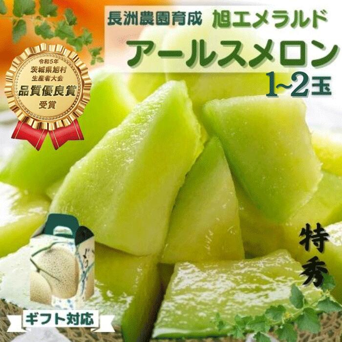 【ふるさと納税】 旭村　アールスメロン　1玉