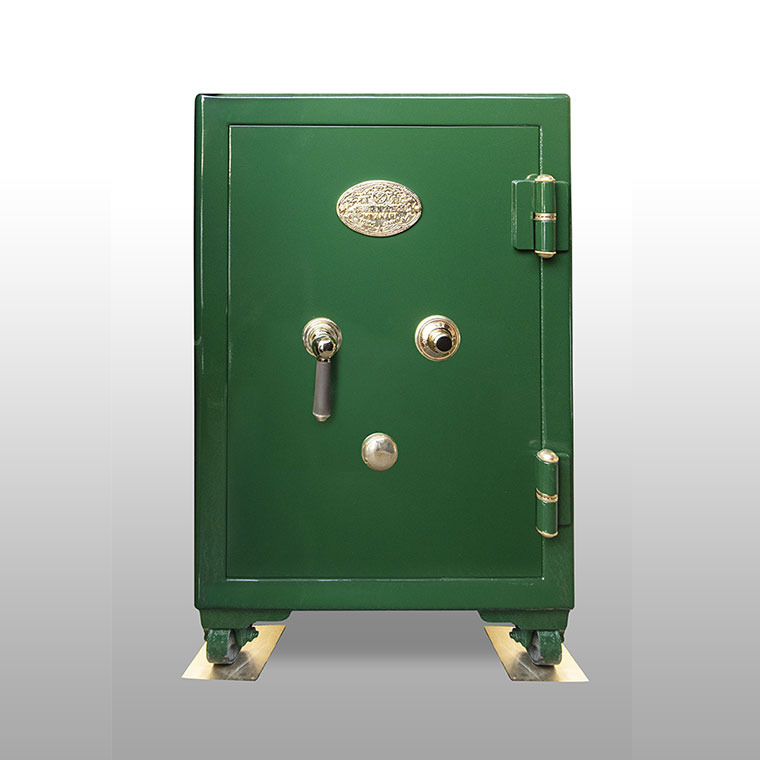 楽天市場】【ふるさと納税】古典金庫 5号 両開 黒(D) 金庫 高級 伝統