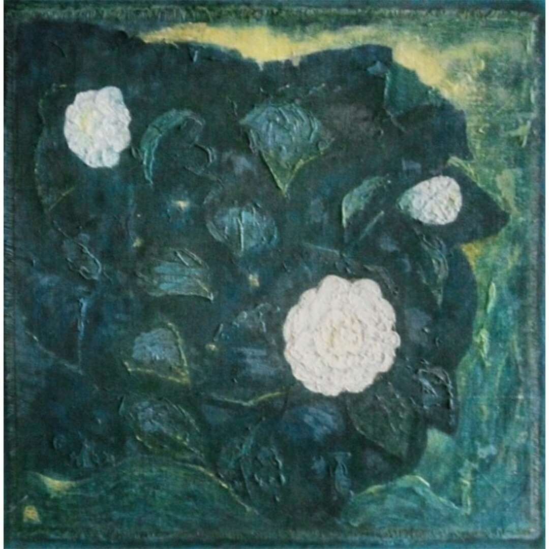 楽天市場】【ふるさと納税】【 限定 1点 】 「 白椿 1 」 絵画 アート