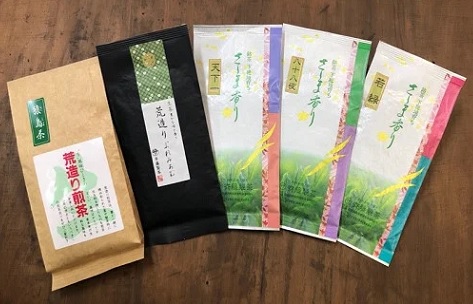 【ふるさと納税】お茶農家の愛情たっぷり さしま茶バラエティーセット5種600g|茨城県境町