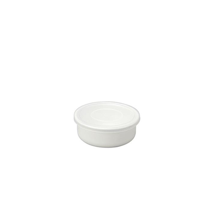 【ふるさと納税】野田琺瑯 ラウンド4点セット シール蓋付 （12cm×2、14cm×2）【クラフト 民芸 人気 おすすめ 】
