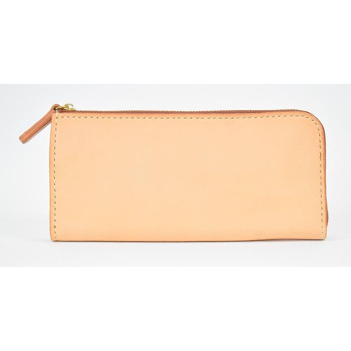 【ふるさと納税】栃木レザー使用｜滑らか本革Lジップ長財布｜Lzip wallet 01｜タン｜minca（全6色）