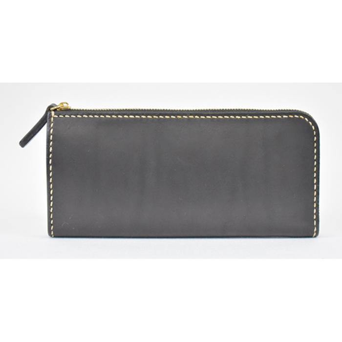 【ふるさと納税】栃木レザー使用｜滑らか本革Lジップ長財布｜Lzip wallet 01｜ブラック｜minca（全6色）