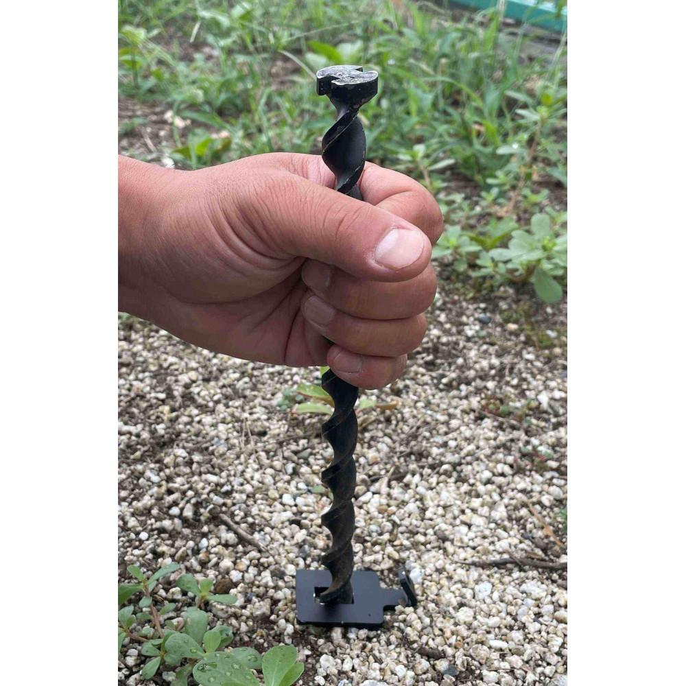 【楽天市場】【ふるさと納税】ねじペグ25cm ブラック 8本セット キャンプ用ペグ スパイラル トルネード アウトドア【アウトドアグッズ 人気