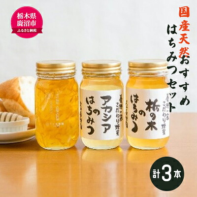 【ふるさと納税】＜創業100年＞国産 天然 おすすめ はちみつ セット （アカシア・栃の木各300g等、計3本） ハニー 国産はちみつ 使いやすい ウッディーな味わい ハニー はちみつ詰め合わせ 柚子しょうがハニー