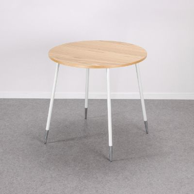 【ふるさと納税】【andFREL】FS サークルテーブル 天板 突板ナチュラルオーク 幅75cm 奥行75cm 高さ72cm ｜ インテリア 家具 おしゃれ シンプル モダン 円形 ワークデスク ダイニングテーブル スタイリッシュ 耐久性 ※離島への配送不可｜栃木県鹿沼市 135,500円