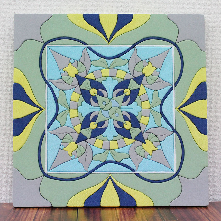 楽天市場】【ふるさと納税】花瓶 MAT-AF1 [内田 和秀] 縹繧幾何文花入