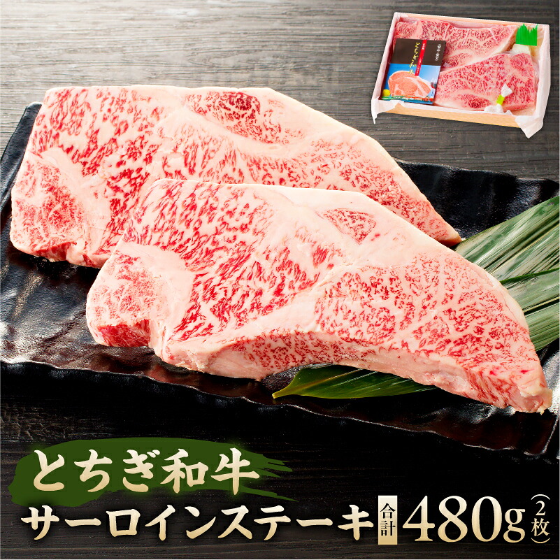【ふるさと納税】 とちぎ和牛 サーロインステーキ 栃木県 那須塩原市 牛肉 お肉 和牛 サーロイン ステーキ ブランド牛 冷凍 国産 赤身肉 真空パック お取り寄せ グルメ 送料無料|栃木県那須塩原市