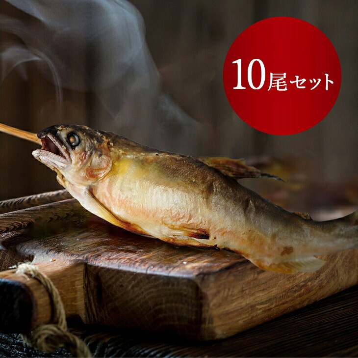 【ふるさと納税】【鮎の特製炭火焼 10尾セット】産地直送 天然仕立て おつまみ 高級 ※沖縄・離島への配送不可