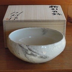 【ふるさと納税】90-2 粉引丸鉢（桐箱入） 54,000円