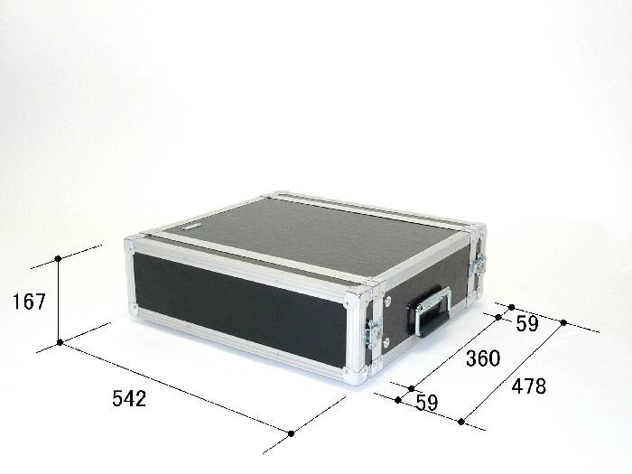 【ふるさと納税】ラックケース（3U D360）｜アンプ エフェクター ミキサー ギター ベース ケース 自由 レイアウト セット ARMO 堅牢 丈夫 音楽 バンド ミュージック