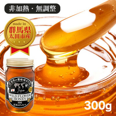 【ふるさと納税】国産 おおたはちみつ 300g【1301543】 6,300円