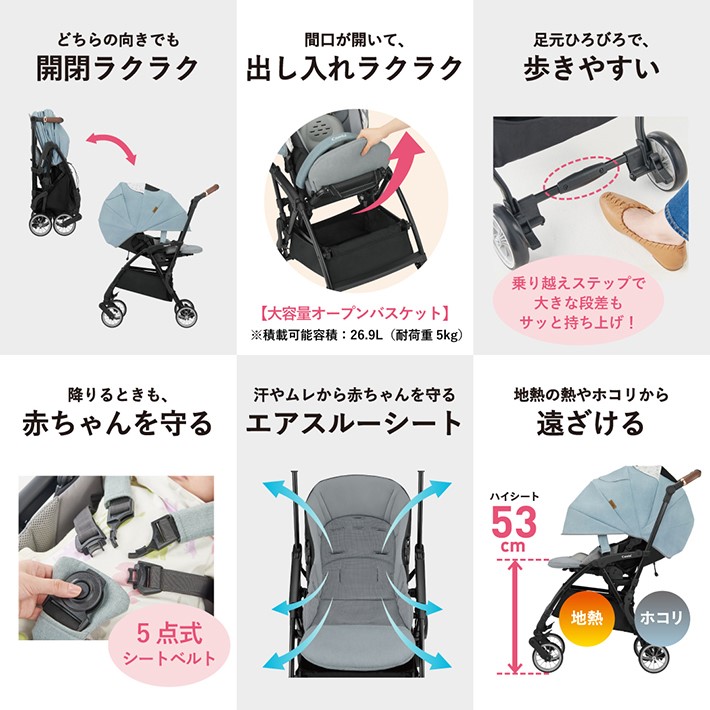 【ふるさと納税】スゴカルminimoエッグショックDM(パルクグレー)【11100-0133】#ベビーカーa型カバーステップ軽量折りたたみコンパクト収納UVサンシェードエアスルー夏熱中症ハイシート日よけ洗える両対面式保証期間1年コンビ埼玉県さいたま市