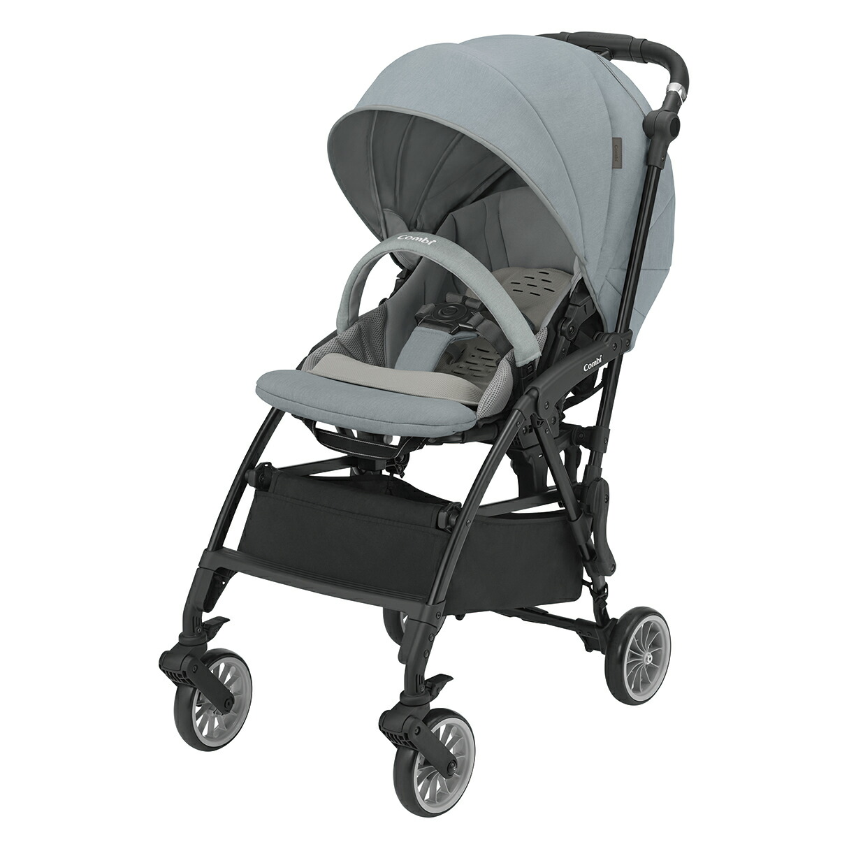 【ふるさと納税】スゴカルminimoエッグショックDM(パルクグレー)【11100-0133】#ベビーカーa型カバーステップ軽量折りたたみコンパクト収納UVサンシェードエアスルー夏熱中症ハイシート日よけ洗える両対面式保証期間1年コンビ埼玉県さいたま市