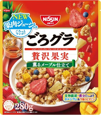 【ふるさと納税】日清シスコ　ごろグラ　贅沢果実　280ｇ×6袋
