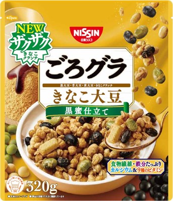 【ふるさと納税】日清シスコ　ごろグラ　きなこ大豆　320ｇ×6袋
