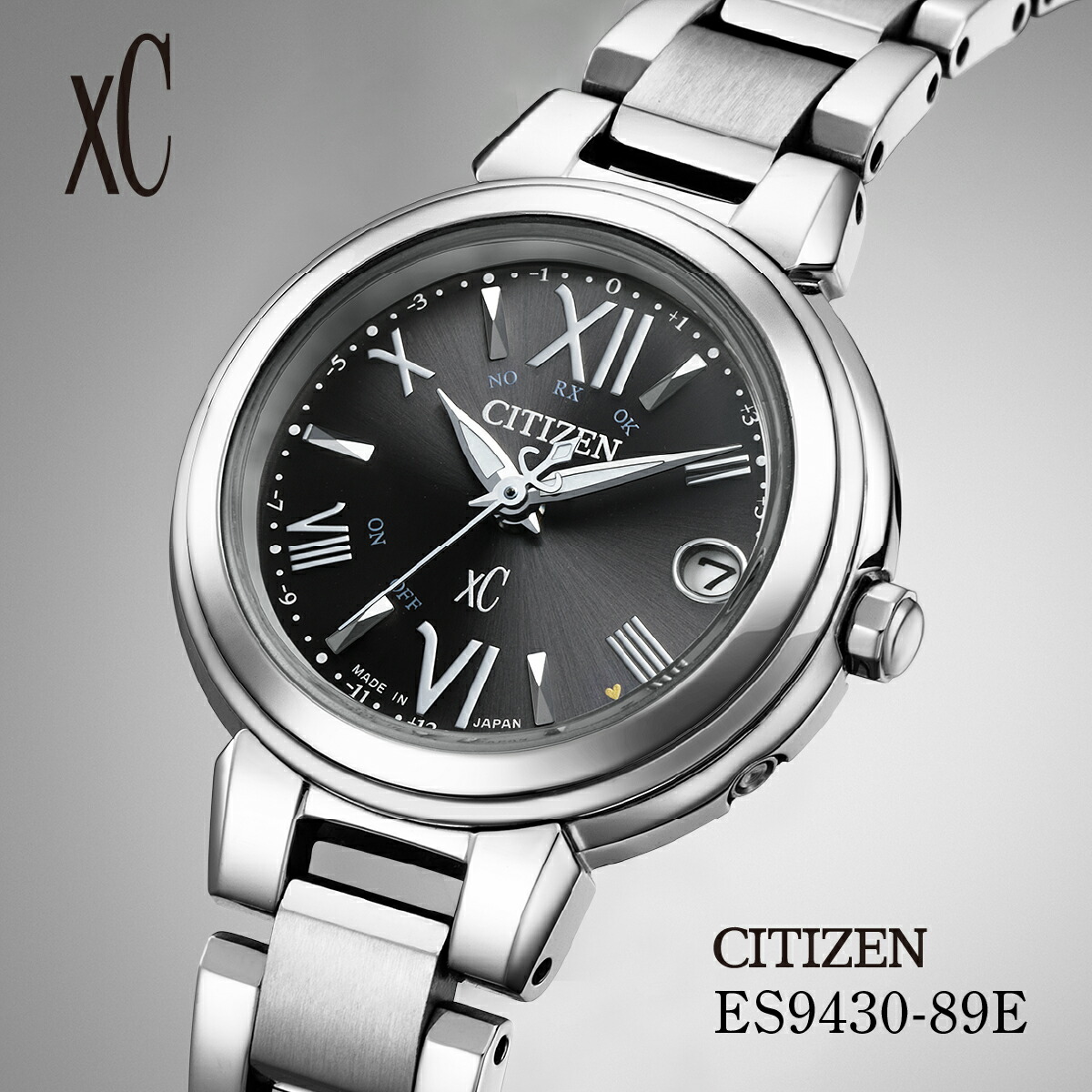 【ふるさと納税】CITIZEN xC basic collection ES9430-89E | シチズン citizen クロスシーウオッチ 時辰儀 置き目品 レディース 商行為 背広 心地好い フォーマル 譲りわたす 譲りわたす用 差し上げ物 差し上げ物 母の日 国内生み出すこと 国産 電磁波 ソーラー エコ運転 埼玉県 所沢市