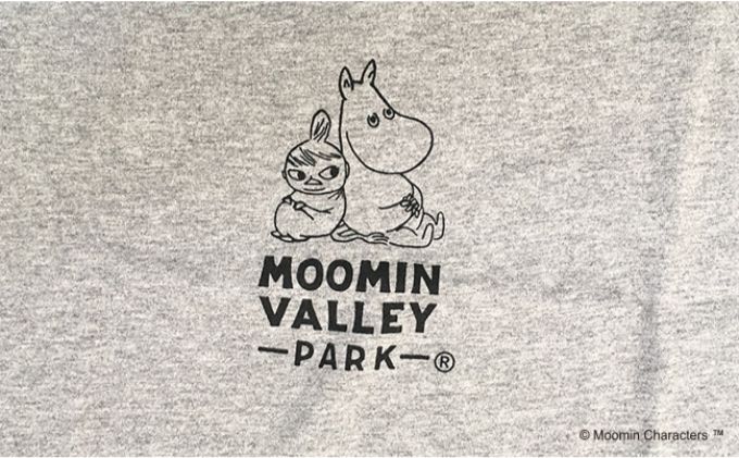 楽天市場 ふるさと納税 ムーミン ロゴベーシックｔシャツ グレー キャラクター ファッション お届け お申込からお届けまでに約1 2月程かかります 埼玉県飯能市