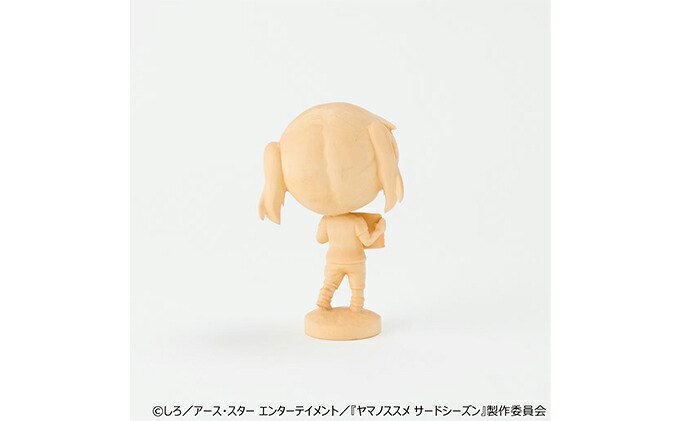 楽天市場 ふるさと納税 ヤマノススメ 木彫り人形 ひなた キャラクター ヤマノススメ 木彫り人形 木材 お届け 発注後 3週間程度 埼玉県飯能市