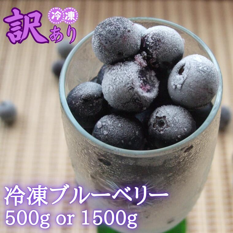 【ふるさと納税】シルクファーム産【訳あり】冷凍ブルーベリー　500g or 1000g or 1500g｜埼玉県加須市