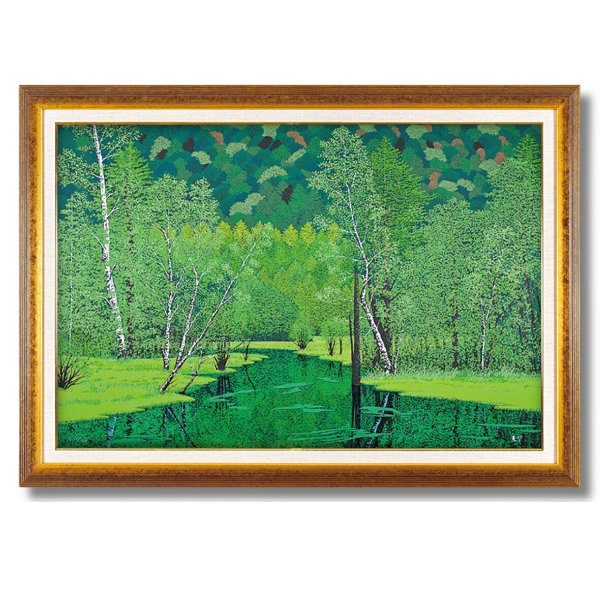 楽天市場】【ふるさと納税】冒険画家 中村勝人 画伯「光の道」版画作品