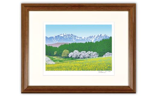 楽天市場】小暮 真望「静翠（長野県 上高地 田代池）」シルク