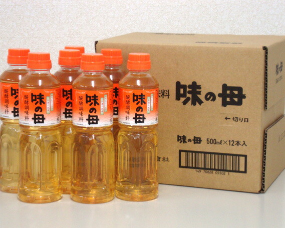 【ふるさと納税】調味料 醗酵調味料 味の母 500ml 12本 | 調味料 お酒の風味 みりんの旨み 料理酒 麹 こうじ 米こうじ もろみ 味の一醸造株式会社 埼玉県 狭山市