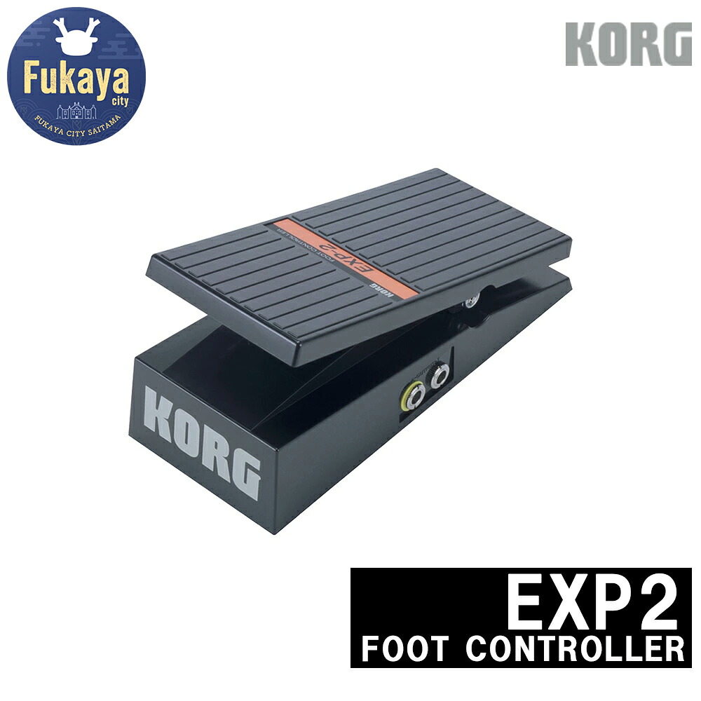 【ふるさと納税】【コルグ】FOOT CONTROLLER 「EXP2」　【11218-0698】 埼玉県 深谷市 フットコントローラー ペダル ボリューム シンセサイザー 送料無料 KORG ＫＯＲＧ コルグ｜埼玉県深谷市