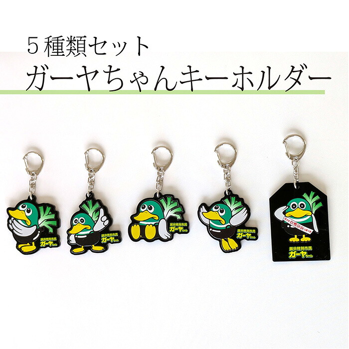 【ふるさと納税】キーホルダー（越谷市ご当地キャラクター）アソートセット|アクリルキーホルダー キャラクターキーホルダー ガーヤちゃん ご当地キャラ 5個セット アソート デザイン違い まとめ買い バッグ小物 鍵用 プチギフト プレゼント 送料無料 埼玉県 越谷市｜埼玉県越谷市