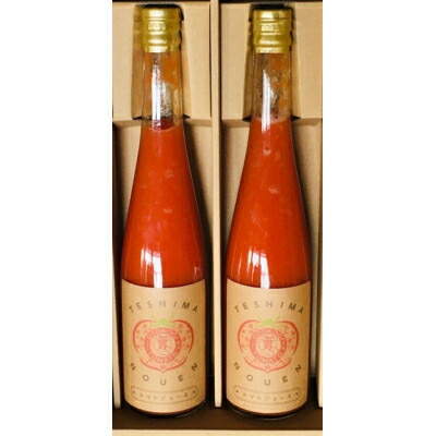 【ふるさと納税】男気 トマトジュース 500ml × 2本 | 野菜ジュース トマト 男気トマト 野菜 ジュース 飲料 ドリンク 飲み物 有機肥料 濃厚 旨み 完熟 低農薬栽培 無かん水栽培 メディア掲載 受賞 テレビ 人気 お取り寄せ ギフト 贈り物 手土産 手島農園 埼玉県 桶川市