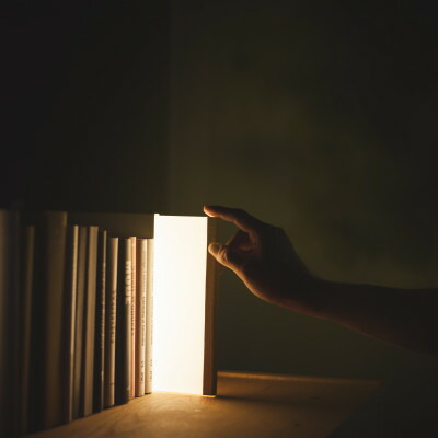 【ふるさと納税】NIGHT BOOK - WHITE ＜ LED照明装置手道具 ＞【1400707】