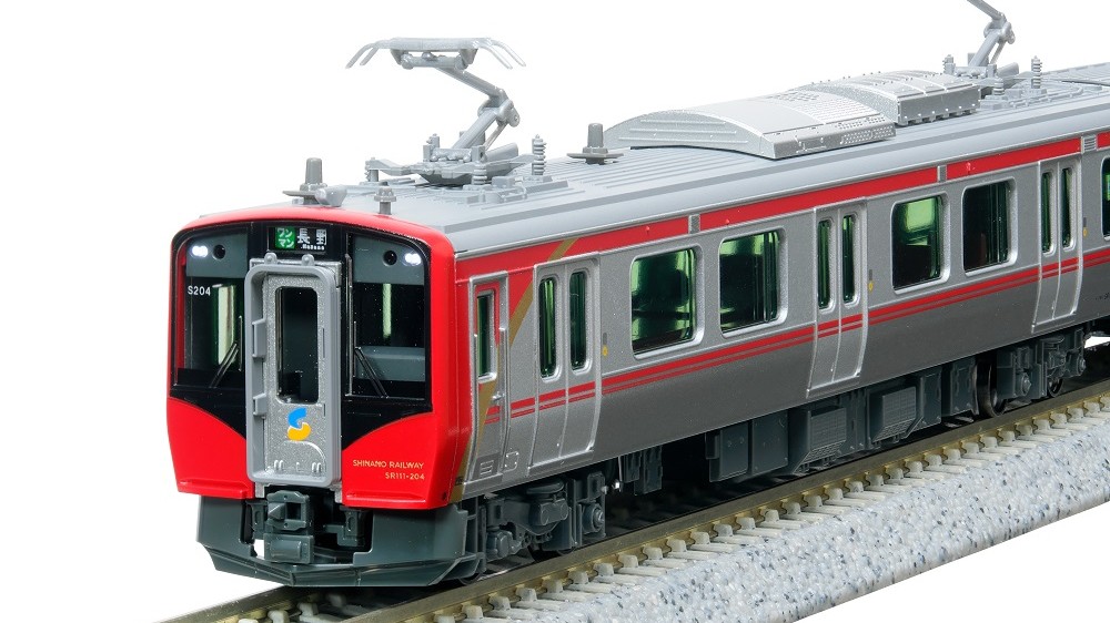 【ふるさと納税】H020-26 鉄道線路ひな形【Nゲージ】しなの鉄道線路SR1系 200番台 2両仕掛ける