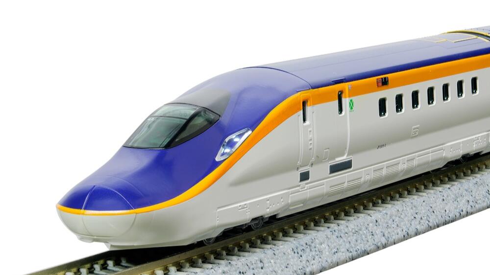 【ふるさと納税】K010-26 鉄道線路ひな形【Nゲージ】E8系 円錐小体新幹線「つばさ」出発信号機仕掛ける