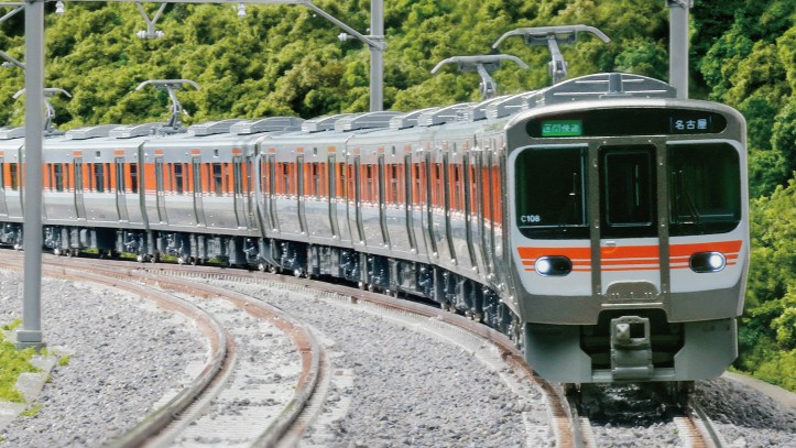 【ふるさと納税】K013-26 鉄道線路ひな形【Nゲージ】315系3000番台出発信号機仕掛ける