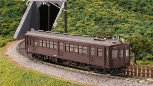 【ふるさと納税】K030-26 鉄道線路ひな形【HOゲージ】クモハ40 出発信号機仕掛ける