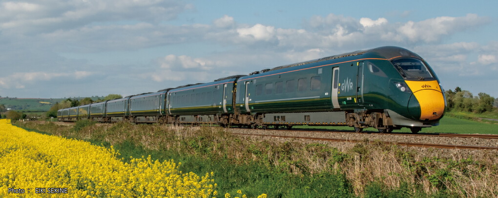 【ふるさと納税】S022-26 鉄道線路ひな形【Nゲージ】連合王国鉄道線路Class800/3 GWR 9両仕掛ける
