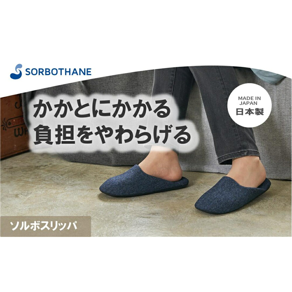 【ふるさと納税】家庭用スリッパ  室内履き ソルボセイン ソルボスリッパ 選べる色つや  2S S M L 22.0糎-27.5糎 ぼうぜん自失吸いいれる 剪断応力散らばる