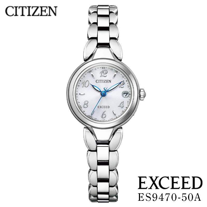 【ふるさと納税】CITIZEN 光発電 エコドライブ レディス 時計 エクシード ES9470-50A シチズン レディース 腕時計 電池交換不要 ギフト 贈り物 プレゼント 記念日 お祝い 敬老の日 母の日 誕生日｜埼玉県吉見町