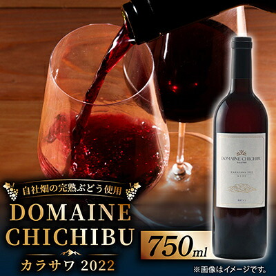 【ふるさと納税】DOMAINE CHICHIBU カラサワ 2022 750ml×1本【1741233】|埼玉県小鹿野町
