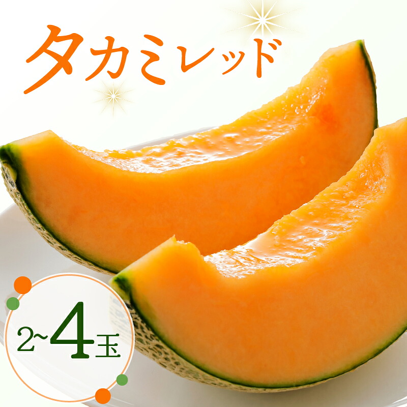 【ふるさと納税】 メロン タカミレッド 【選べる内容】 5L 2玉 ~ 3L 4玉 タカミ 【先行予約】 2027 期間限定 季節限定 melon meron くだもの 果物 フルーツ 旬 季節 贈答 ギフト 贈り物 赤肉 赤肉メロン 夏 甘い デザート 送料無料 ふるさと納税 千葉県 銚子市 Mファーム|千葉県銚子市