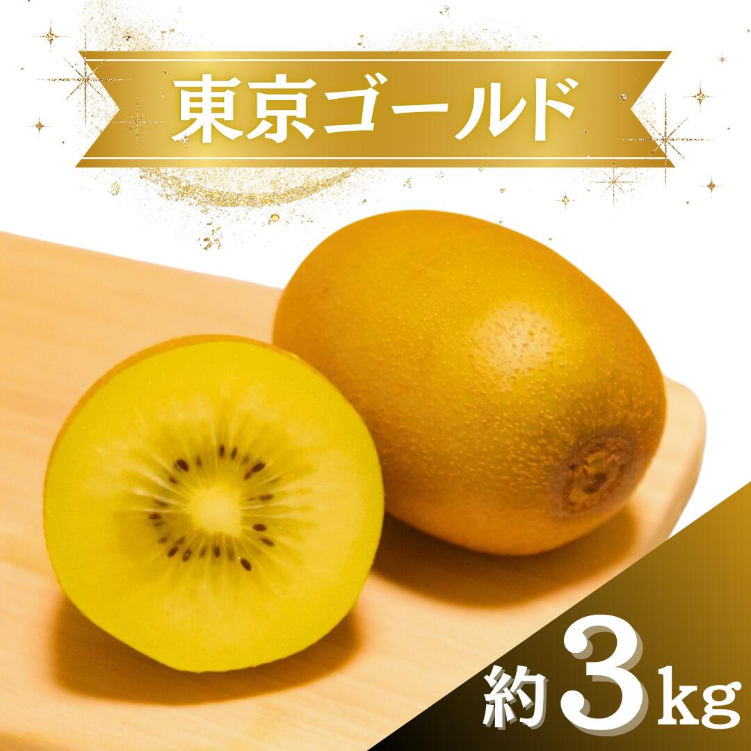 【ふるさと納税】 キウイフルーツ 東京ゴールド キウイ イエロー 3kg 国産  キウイフルーツ ビタミンC 果物 フルーツ