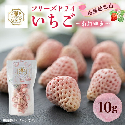 【ふるさと納税】きざえむファームの南房総館山フリーズドライ いちご(あわゆき) 1パック_ドライフルーツ ドライフルーツ ドライフルーツ【1487567】