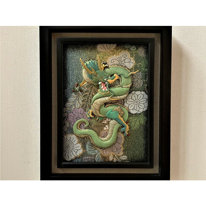 楽天市場】【ふるさと納税】 【雲龍風虎堂】押絵『白龍』（大