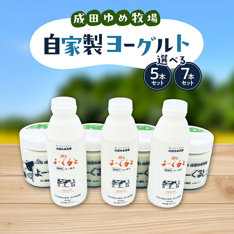 【ふるさと納税】自家製ヨーグルト5本セット 乳製品 食べるヨーグルト 飲むヨーグルト
